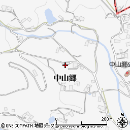 長崎県東彼杵郡川棚町中山郷1380-4周辺の地図