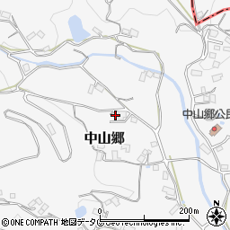 長崎県東彼杵郡川棚町中山郷1380-1周辺の地図