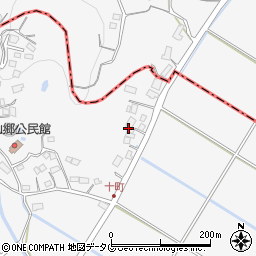 長崎県東彼杵郡川棚町中山郷1152周辺の地図