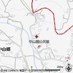 長崎県東彼杵郡川棚町中山郷1317周辺の地図