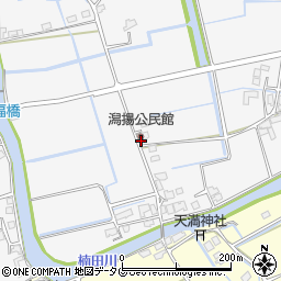 福岡県みやま市高田町江浦1175周辺の地図