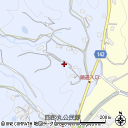 長崎県佐世保市城間町1446周辺の地図