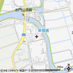 福岡県みやま市高田町江浦1375周辺の地図