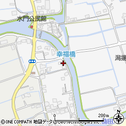 福岡県みやま市高田町江浦1382周辺の地図