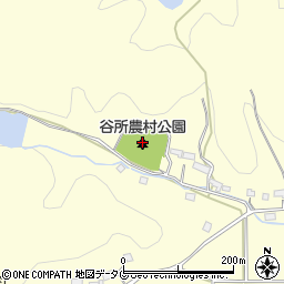 谷所農村公園周辺の地図