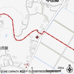 長崎県東彼杵郡川棚町中山郷1164周辺の地図