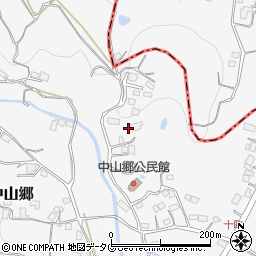 長崎県東彼杵郡川棚町中山郷1310周辺の地図