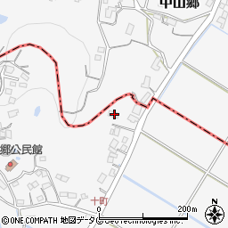 長崎県東彼杵郡川棚町中山郷1162周辺の地図