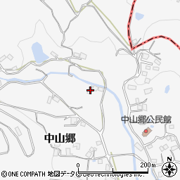 長崎県東彼杵郡川棚町中山郷1375周辺の地図