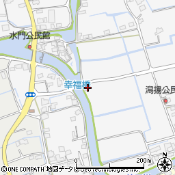 福岡県みやま市高田町江浦1160周辺の地図