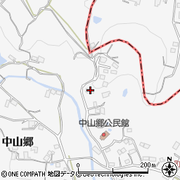 長崎県東彼杵郡川棚町中山郷1312周辺の地図