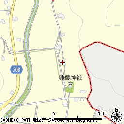 佐賀県嬉野市塩田町大字谷所甲1660周辺の地図
