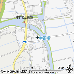 福岡県みやま市高田町江浦1365周辺の地図