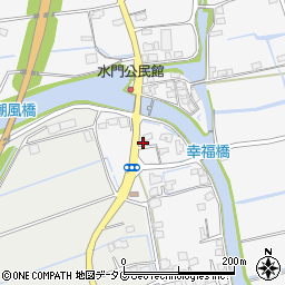 福岡県みやま市高田町江浦1357周辺の地図