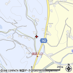 長崎県佐世保市城間町1490周辺の地図