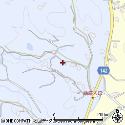 長崎県佐世保市城間町1443周辺の地図