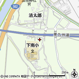 大分県臼杵市清太郎813周辺の地図