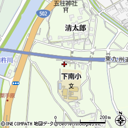 大分県臼杵市清太郎821周辺の地図