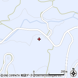 熊本県山鹿市鹿北町岩野4854周辺の地図