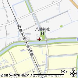 福岡県みやま市高田町江浦742周辺の地図