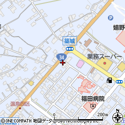佐賀県嬉野市嬉野町大字下宿甲4711-13周辺の地図