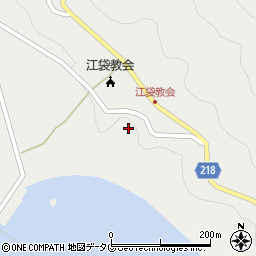 長崎県南松浦郡新上五島町曽根郷206周辺の地図