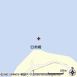 口本崎周辺の地図
