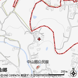 長崎県東彼杵郡川棚町中山郷1273周辺の地図