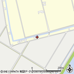 福岡県柳川市大和町中島3175周辺の地図