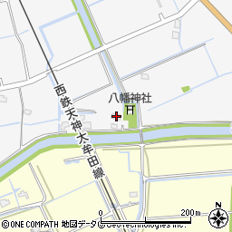 福岡県みやま市高田町江浦741周辺の地図