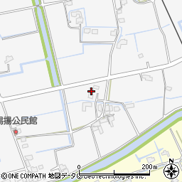 福岡県みやま市高田町江浦1057周辺の地図