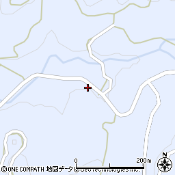 熊本県山鹿市鹿北町岩野4855周辺の地図