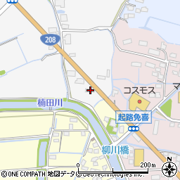 福岡県みやま市高田町江浦296周辺の地図