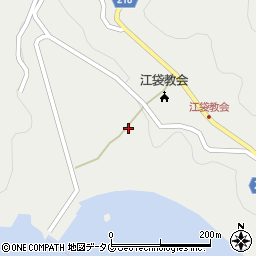 長崎県南松浦郡新上五島町曽根郷222周辺の地図