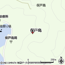 大分県津久見市保戸島1459-2周辺の地図