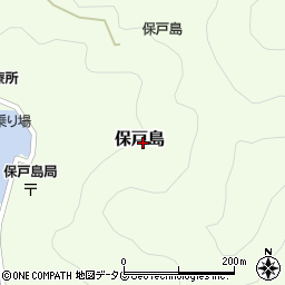 大分県津久見市保戸島1403-3周辺の地図