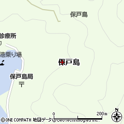 大分県津久見市保戸島1425-3周辺の地図