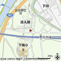 大分県臼杵市清太郎776周辺の地図