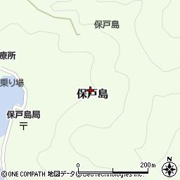 大分県津久見市保戸島1410-1周辺の地図