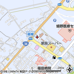 ローソン嬉野温泉駅前店周辺の地図