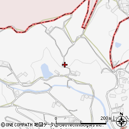 長崎県東彼杵郡川棚町中山郷1829周辺の地図