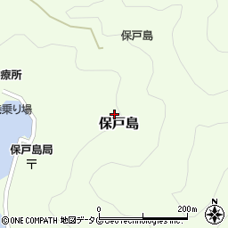 大分県津久見市保戸島1411-1周辺の地図