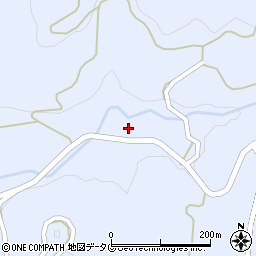 熊本県山鹿市鹿北町岩野4845-1周辺の地図