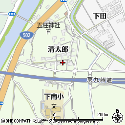 大分県臼杵市清太郎763周辺の地図