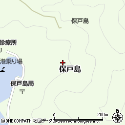 大分県津久見市保戸島1423-2周辺の地図