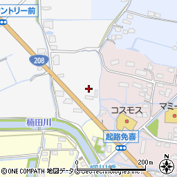 福岡県みやま市高田町江浦288周辺の地図