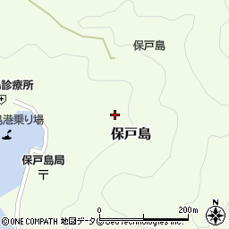 大分県津久見市保戸島1414-1周辺の地図