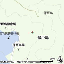 大分県津久見市保戸島1464-4周辺の地図