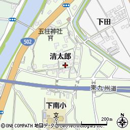 大分県臼杵市清太郎762周辺の地図