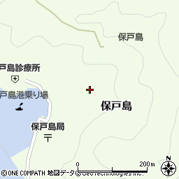 大分県津久見市保戸島1464-9周辺の地図